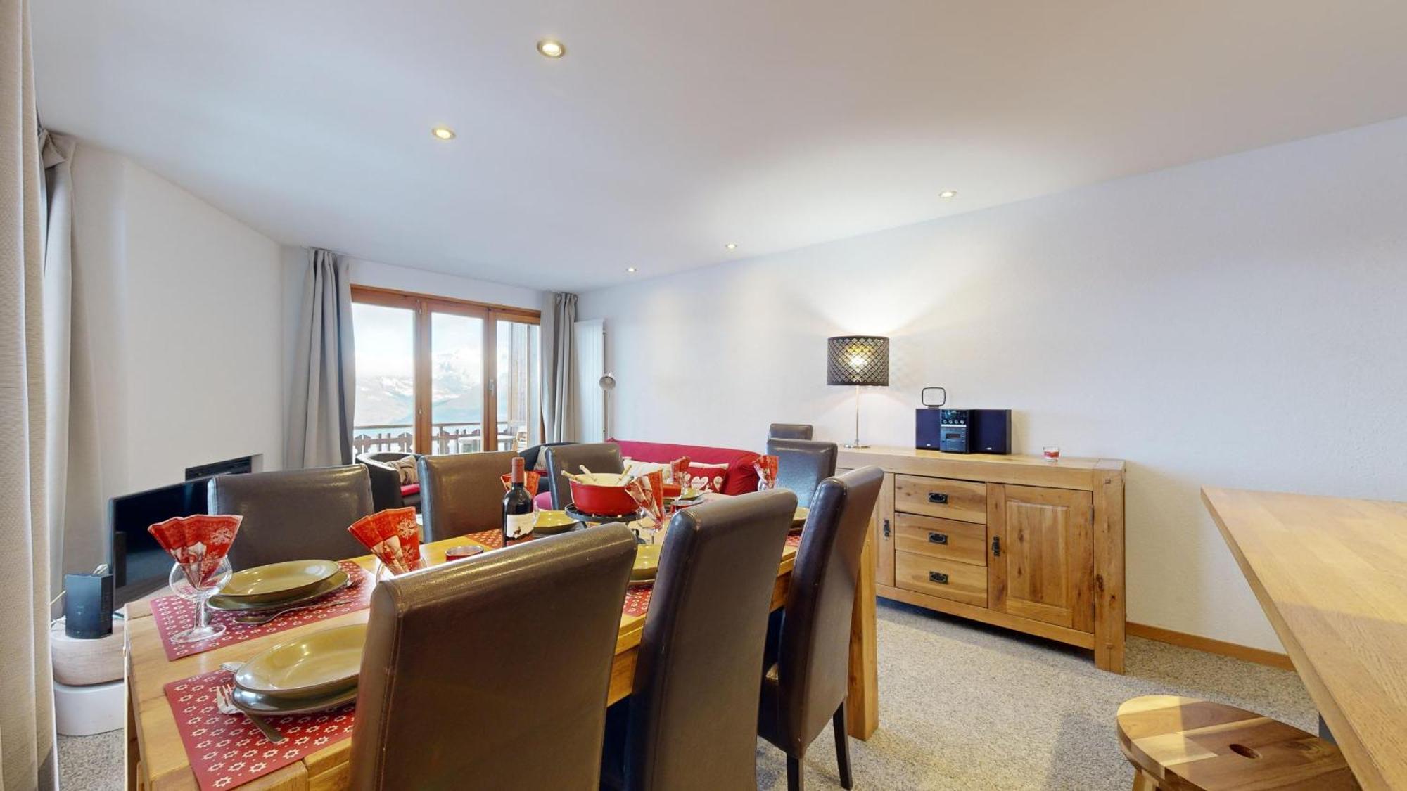 Melezes R-S Mountain & Ski Lift Apartements Veysonnaz Bagian luar foto