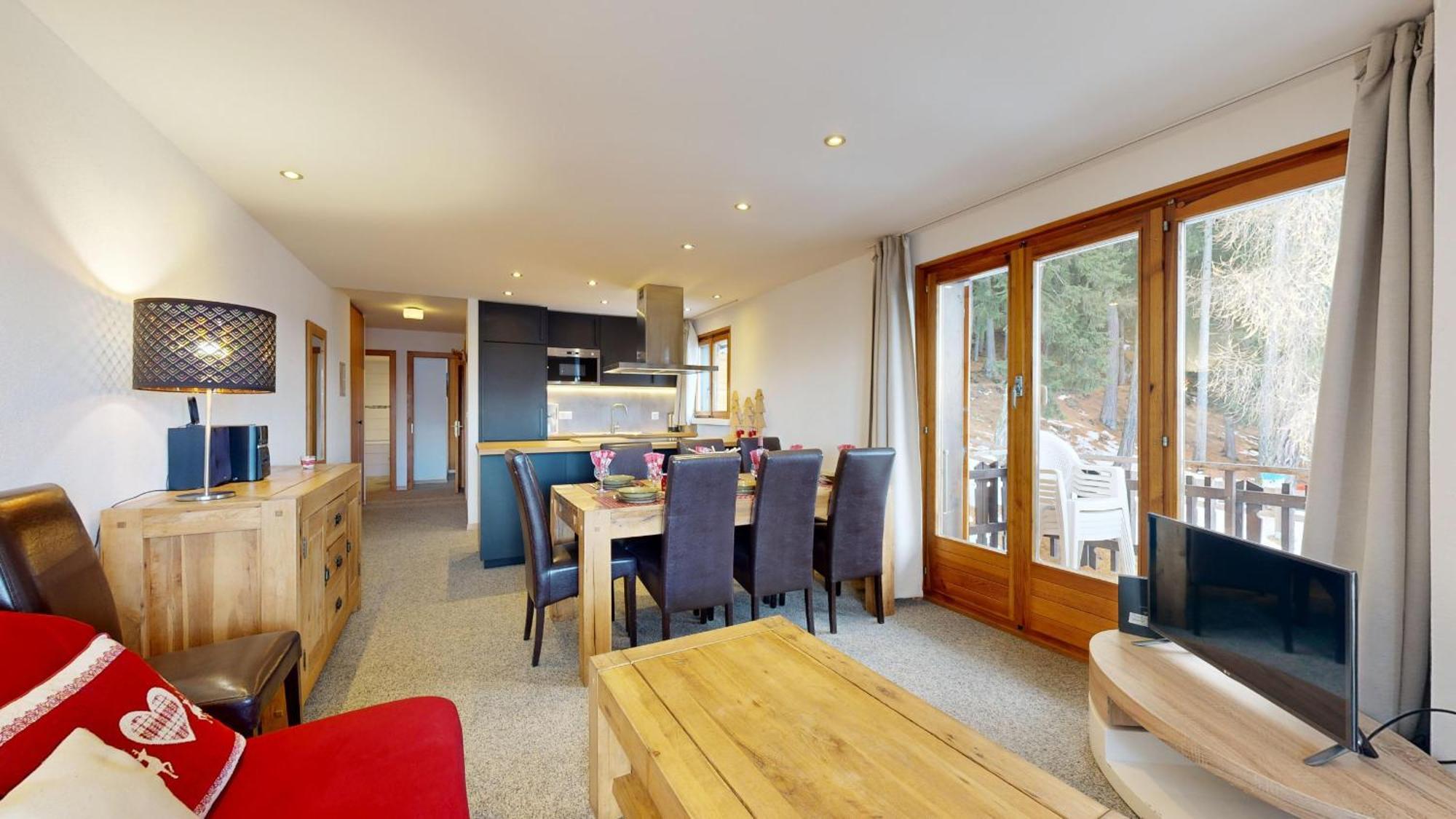 Melezes R-S Mountain & Ski Lift Apartements Veysonnaz Bagian luar foto