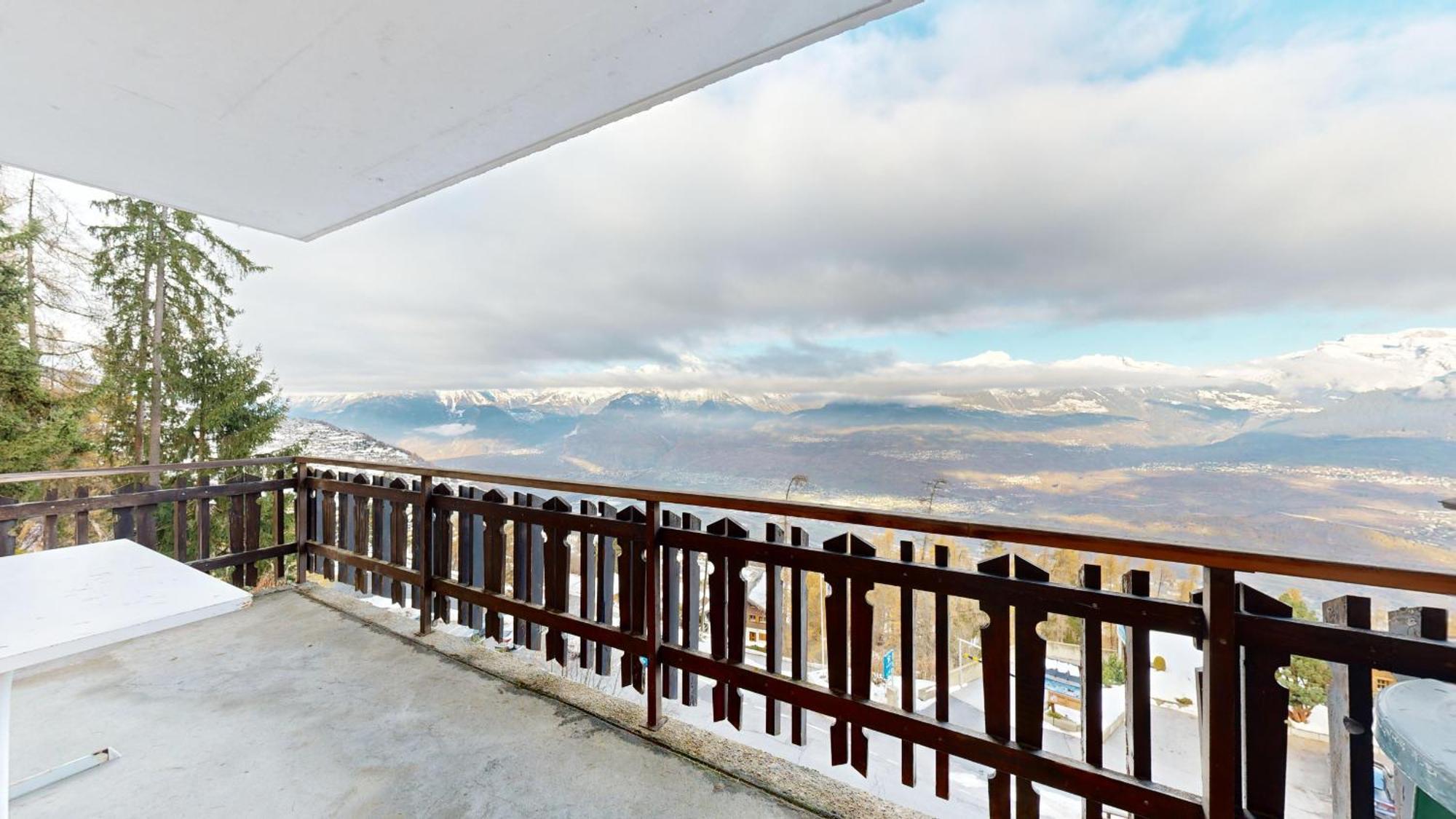 Melezes R-S Mountain & Ski Lift Apartements Veysonnaz Bagian luar foto